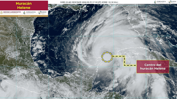 Huracán Helene se fortalece a categoría 4 y amenaza la costa de Florida