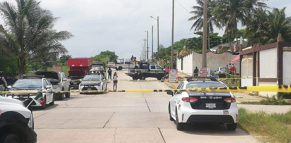 Identifican a mecánicos asesinados al poniente de Coatzacoalcos