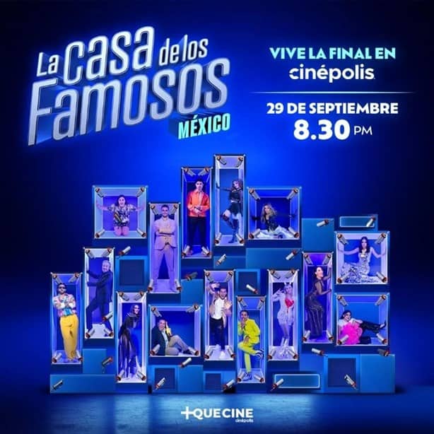 La Casa de los Famosos: en estos cines de Veracruz se transmitirá la final