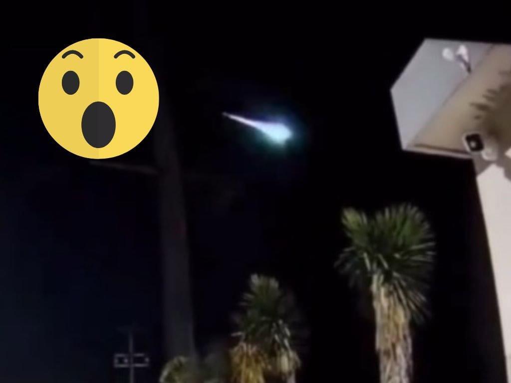 VIDEO | Captan supuesto meteorito en Querétaro y otros estados