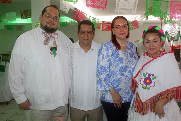 Socios del Club de Leones de Veracruz disfrutaron las Fiestas Patrias