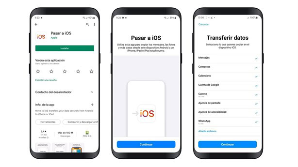 ¿Cómo transferir tus datos de WhatsApp de Android a iOS de forma rápida y sencilla?