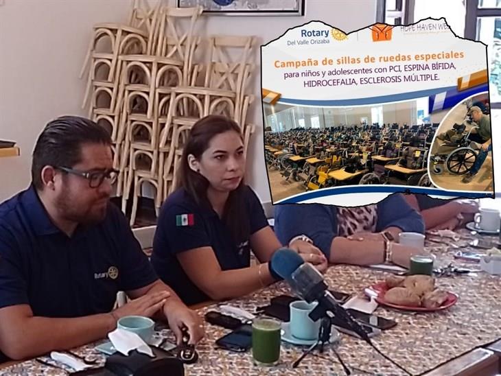 Club Rotario entregará sillas de ruedas especiales en Orizaba, ¡a precio accesible!