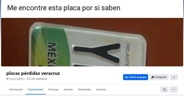 Lluvias en Veracruz: crean grupo en Facebook para reportar placas perdidas por inundaciones