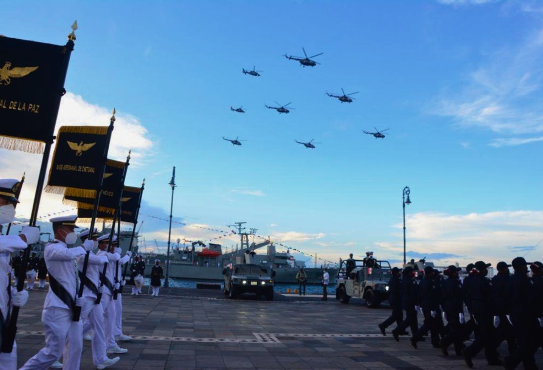 Marina realizará desfile aéreo en Veracruz