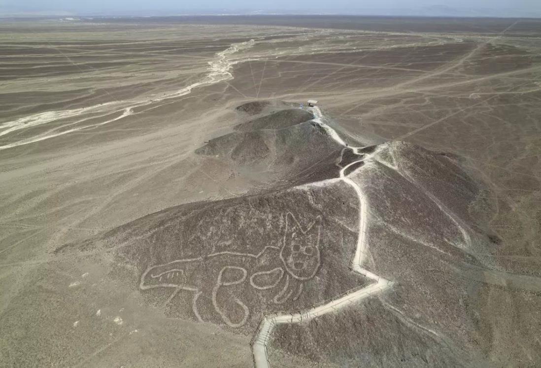 Descubren 303 nuevos geoglifos en el desierto peruano de Nazca