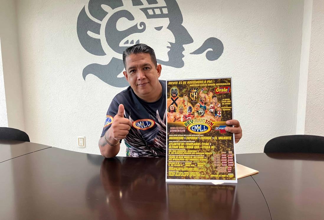 ¿Hechicero y Euforia en Veracruz? Este es el cartel Revolución del CMLL | VIDEO