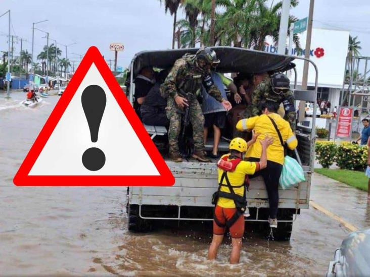 Más de 1,300 evacuados en Acapulco por el huracán John, informa Semar