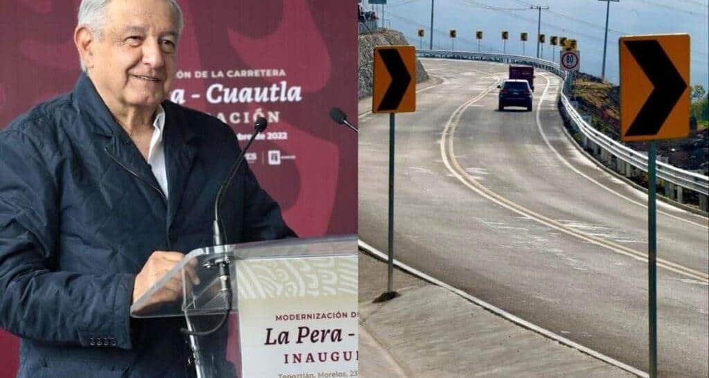 Entrega AMLO últimas obras de la administración