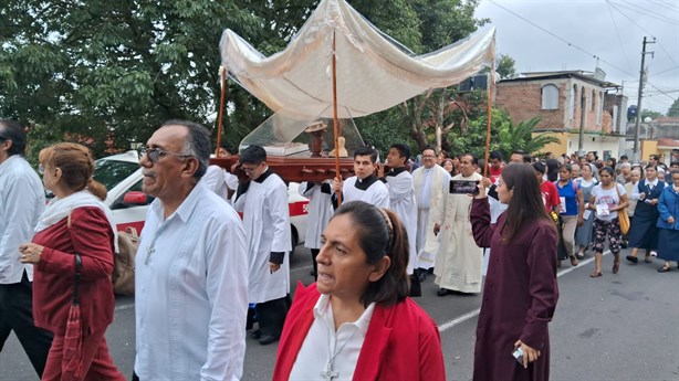 Arriba reliquia de San Rafael Guízar a Orizaba