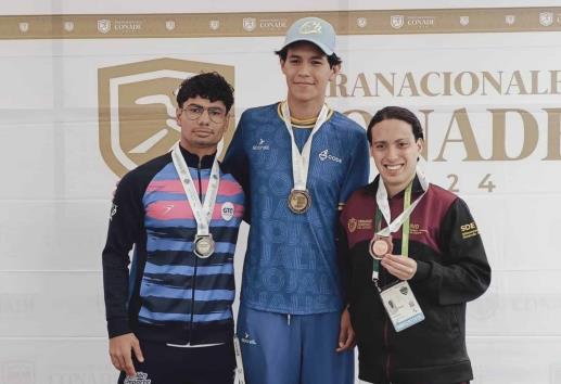 Brilla Veracruz en paranatación en Tlaxcala