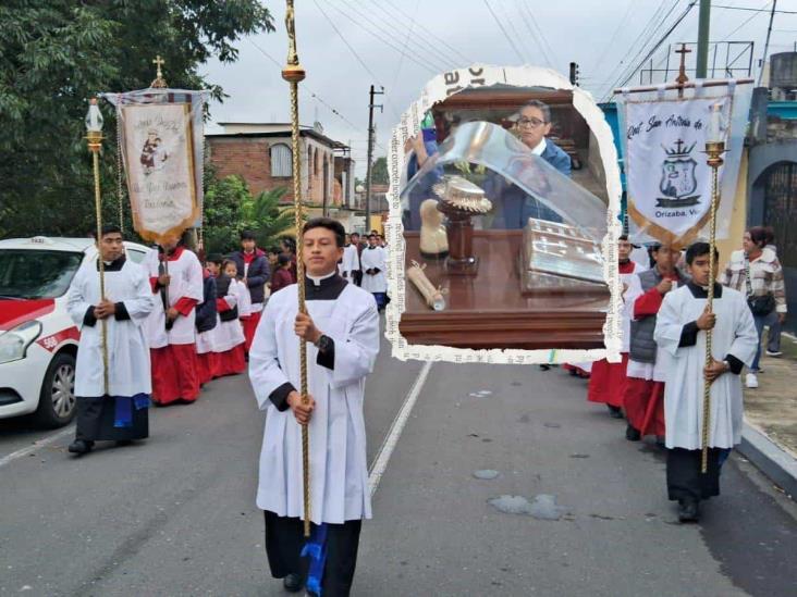 Arriba reliquia de San Rafael Guízar a Orizaba