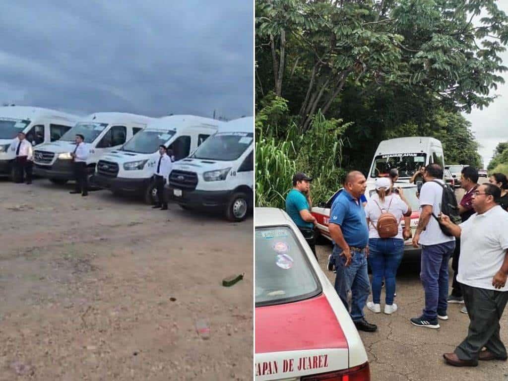 Transportes Chacalapa anuncia SERVICIO GRATIS hoy en esta ruta; taxistas inconformes