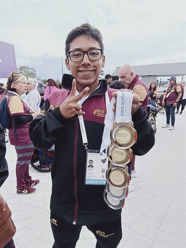 Cierra Veracruz con preseas en para natación