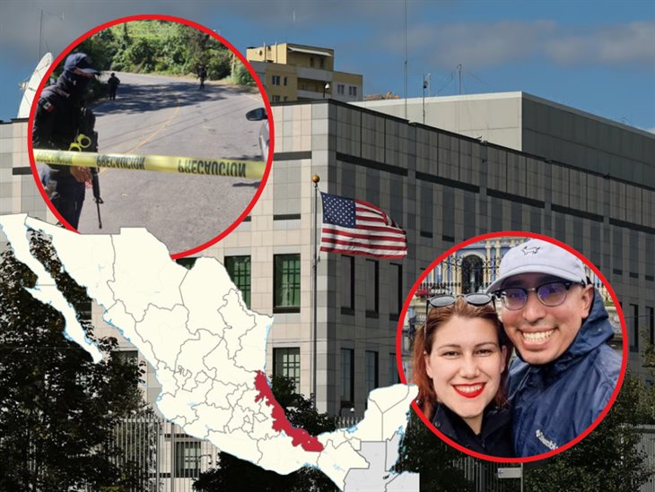 Estados Unidos emite alerta de viaje a Veracruz, tras desaparición de pareja extranjera 