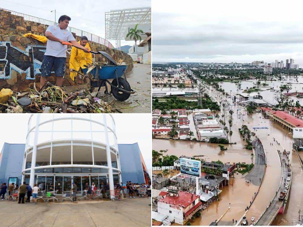 John deja desolador panorama en Acapulco; enfrentan muertes, evacuaciones y falta de alimentos