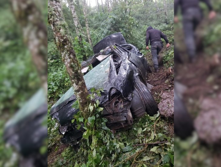 Trágica volcadura en Altotonga: mujer pierde la vida y 5 personas resultan lesionadas