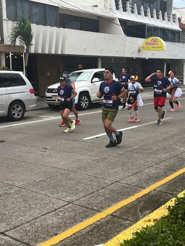 Así se vivió la carrera de este domingo en el bulevar de la zona Veracruz - Boca del Río