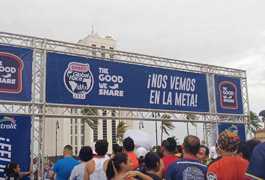 Así se vivió la carrera de este domingo en el bulevar de la zona Veracruz - Boca del Río