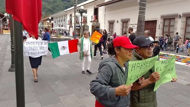 Por la libertad y la justicia, realizan manifestación en Orizaba