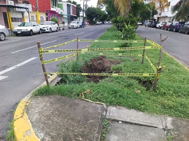 Lluvias incrementan los socavones en Veracruz, Boca del Río y Medellín