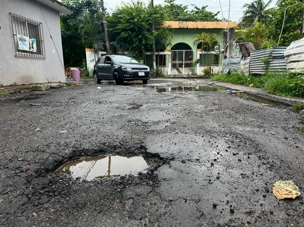 Lluvias incrementan los socavones en Veracruz, Boca del Río y Medellín