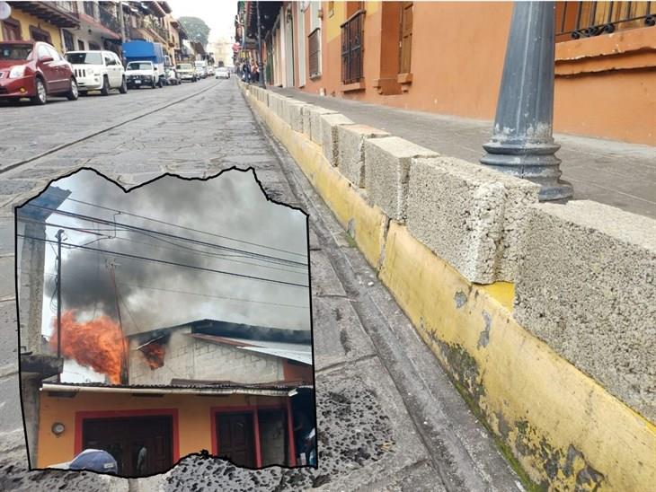 En Xico, se organizan para donar material de construcción en apoyo a casa incendiada