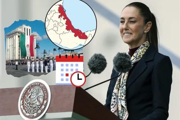 Claudia Sheinbaum vendrá a Veracruz como presidenta, esta es la fecha