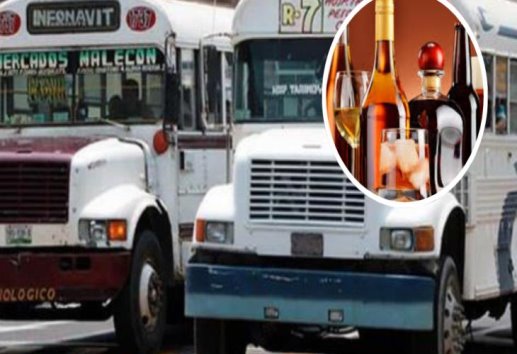 ¿Cuál es la multa que puede recibir un chofer de camiones urbanos en Veracruz por conducir ebrio?