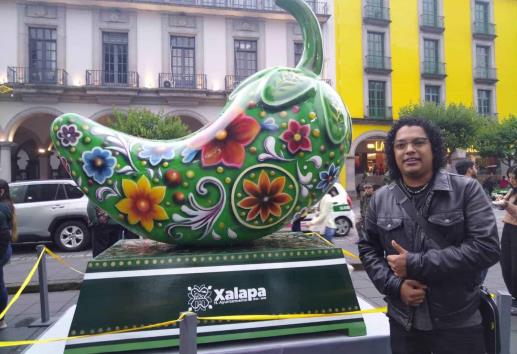 El chile xalapeño ya tiene su escultura
