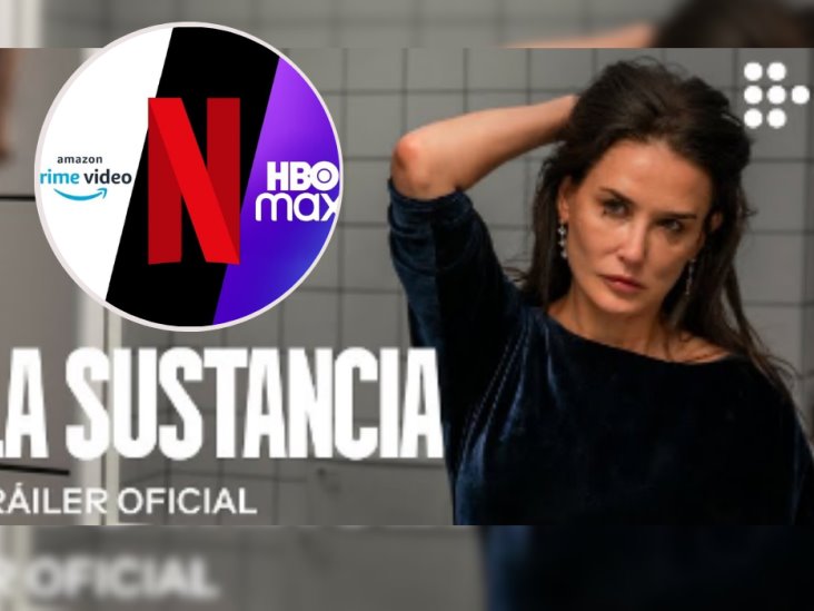 La sustancia, película de horror con Demi Moore ¿Cuándo llega a Netflix, Amazon y Max? 