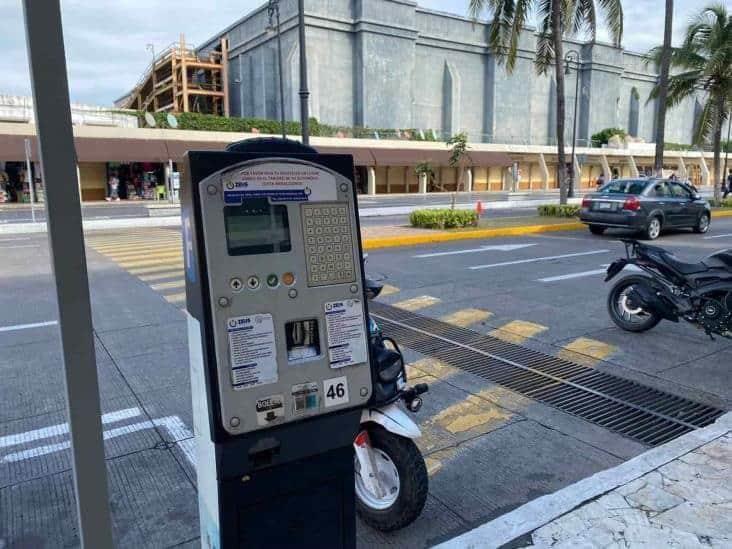 ¿Cobran los parquímetros en Veracruz este 1 de octubre?