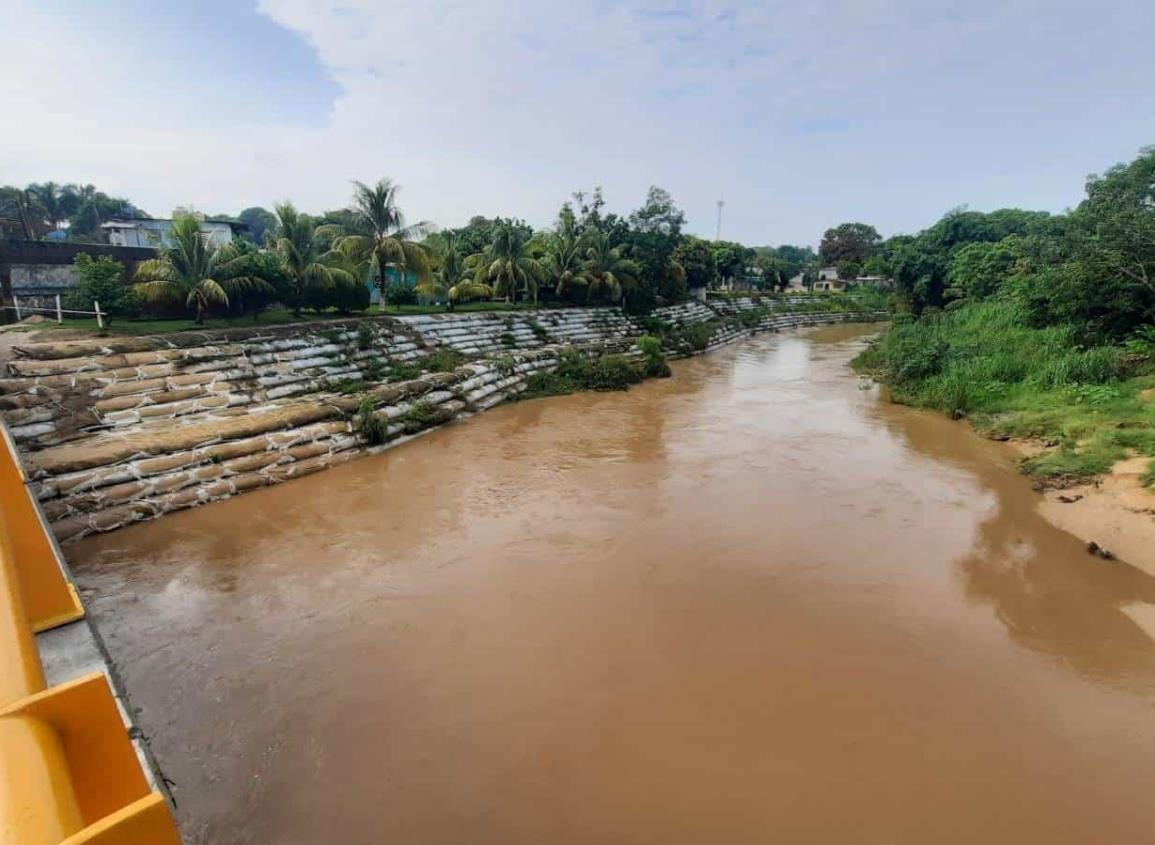 Lluvias han provocado aumento en nivel del río Agua Dulce