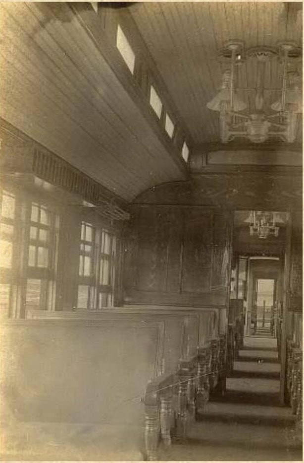 Desde el archivo histórico: Así lucía el interior del Ferrocarril de Minatitlán hace 100 años