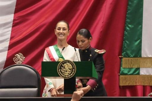 La lucha feminista, presente en su discurso de toma de protesta; Claudia presidenta