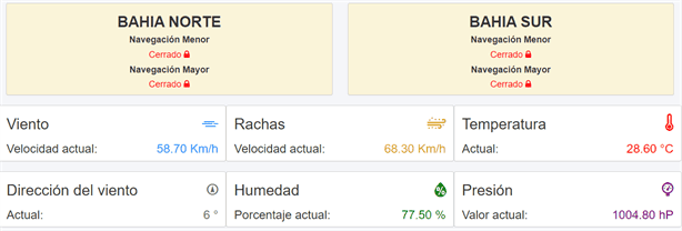 Rachas de viento en Veracruz alcanzan hasta los 68 km/h