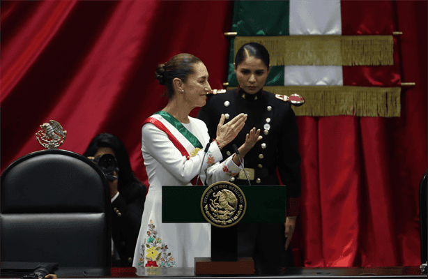 ¡Histórico! Claudia Sheinbaum asume cargo como primera presidenta de México 