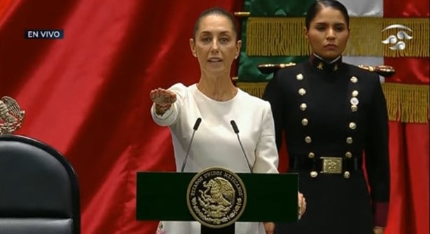 Claudia Sheinbaum rinde protesta como presidenta de México