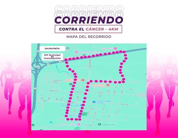 En Ixtaczoquitlán, anuncian carrera Corriendo contra el Cáncer