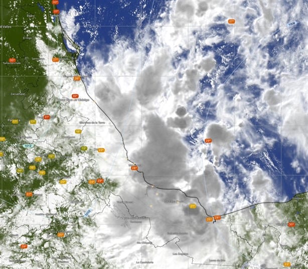 Celdas de tormentas ocasionarán más lluvias en Coatzacoalcos y el sur de Veracruz ¿hasta cuándo?