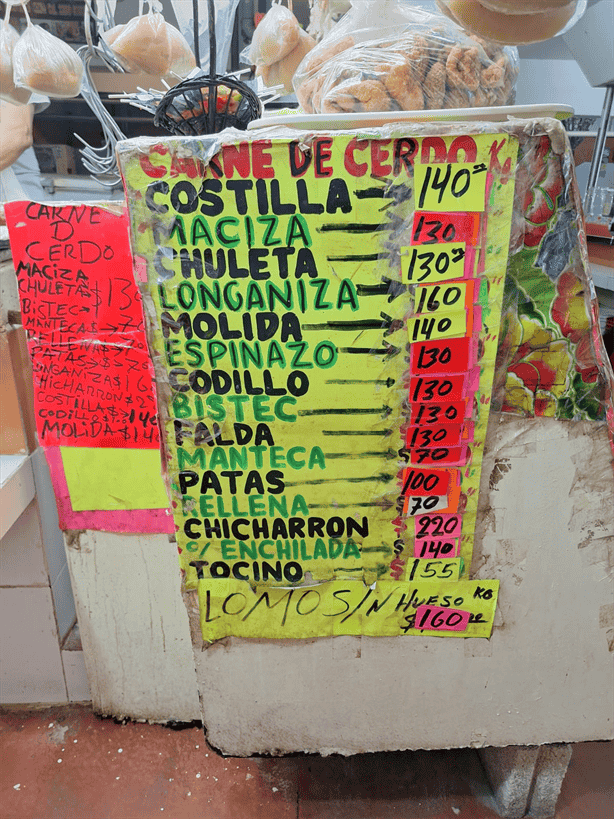 Estos son los precios de la carne en los mercados de Veracruz