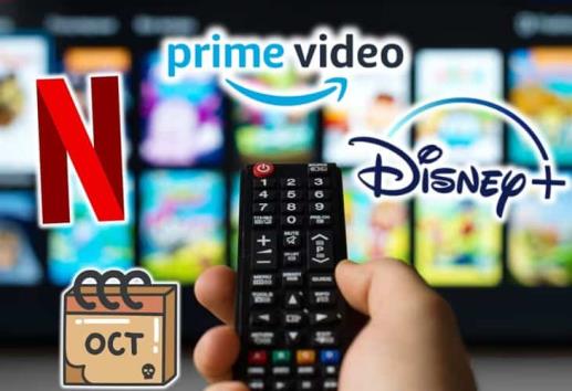 Netflix, Prime Video y Disney Plus: estos son los estrenos de octubre 2024