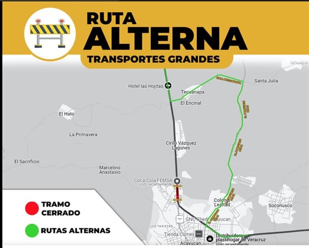 Advierten por asaltos en rutas alternas tras hundimiento de la Costera del Golfo | VIDEO