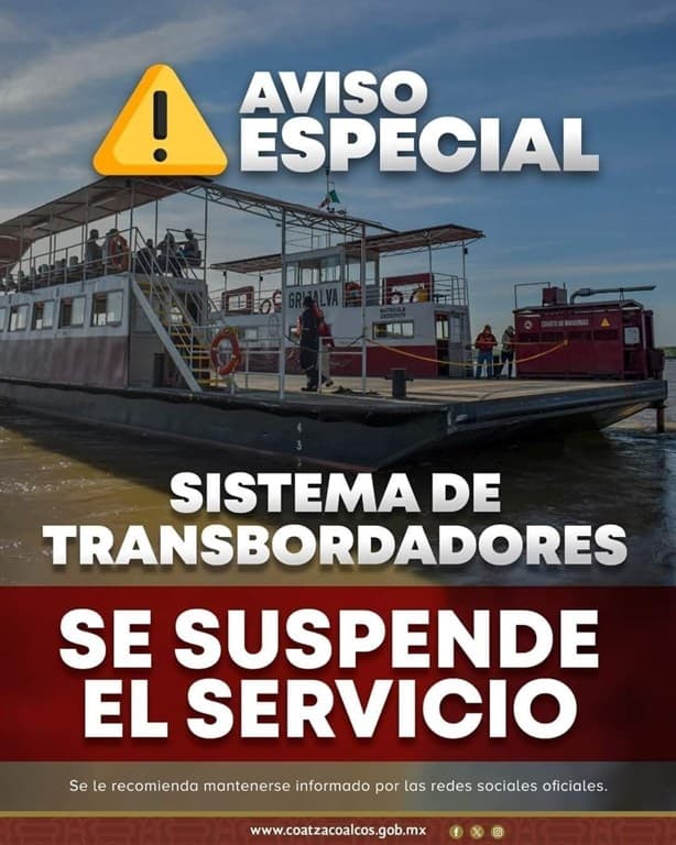 ¡Mejor ni salgas! por incesantes lluvias suspenden navegación en el puerto de Coatzacoalcos