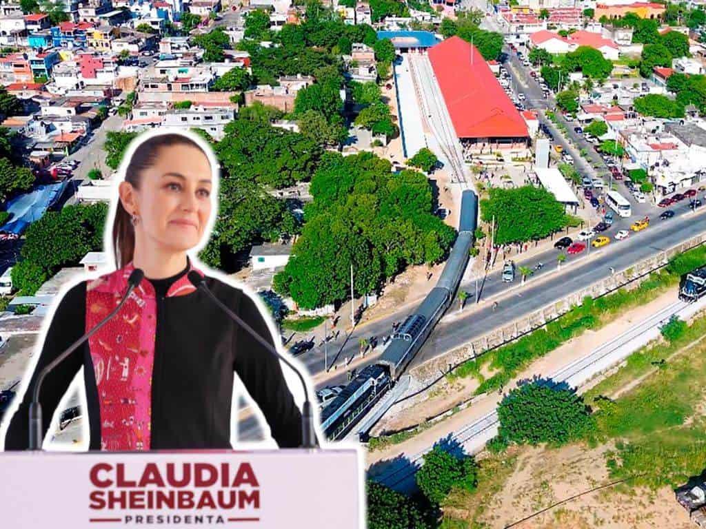 Tren Interoceánico: esta es la promesa que hizo a Veracruz Claudia Sheinbaum