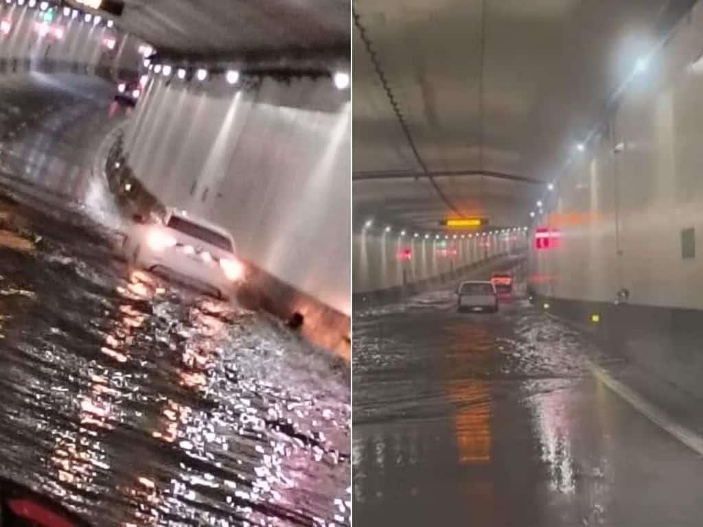 Túnel sumergido de Coatzacoalcos con afectaciones por fuertes lluvias ¿suspenden su operatividad? I VIDEO