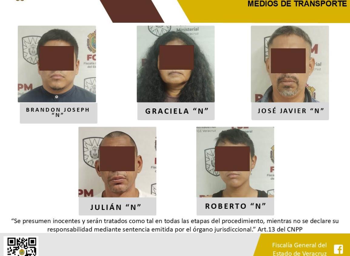 Detienen a 5 presuntos generadores de violencia en Coatzacoalcos; se enfrentaron a policías