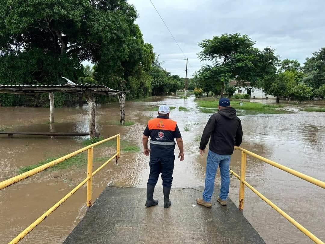 Se desborda río San Juan en Isla; aun no se han reportado afectaciones graves