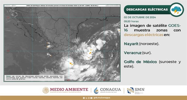 Tormenta Tropical afecta con intensas lluvias a costas del Sur, así estará el clima en Coatzacoalcos 