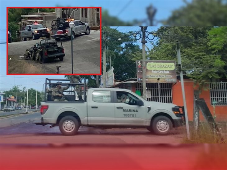 Activan código rojo por balacera en Tuxpan; cierran accesos a municipio (+VIDEO)